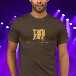 Kizz Kizomba Dance logotyp brunutrustning T Shirt