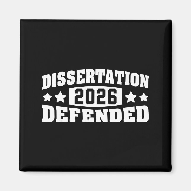 Kjol Dissertation Försvarad Phd Edd Doktorsexamen Magnet (Framsidan)