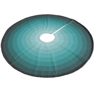 Kjol för träd för turkosjulgodis vid Janz Julgransmatta Fleece