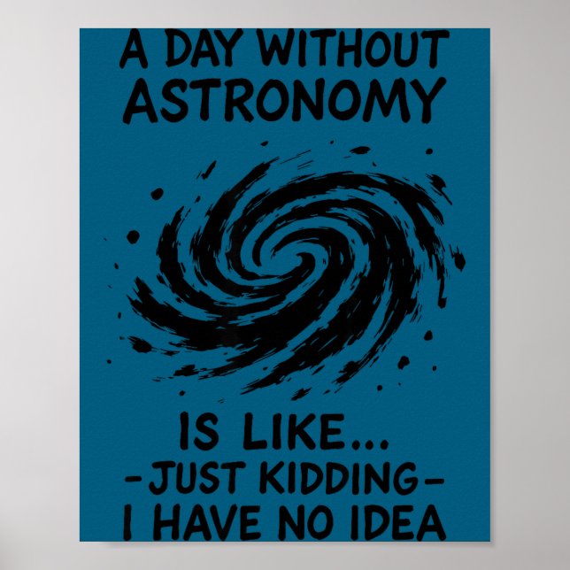 Kjol Space Exploration Solförmörkelse Universum Poster (Framsidan)