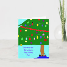 Kjolarna i julgran är en sak från det förflutna