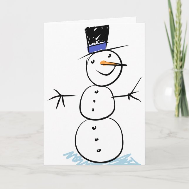 Kjullkort för barn till ge till lärare helgkort (Framsida)