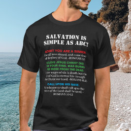 KJV Gospel ABC:s Christian Faith Salvation Jesus T Shirt