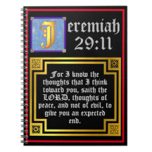 KJV Old Testament Jeremiah 29:11 Biblisk offert