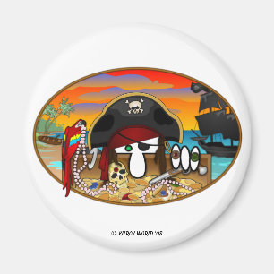 KK-piratmagnet Magnet