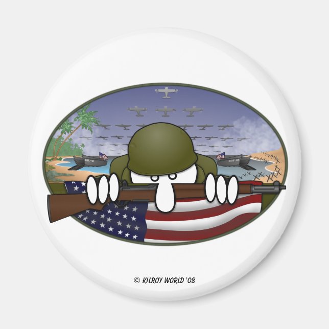 KK WW2 Magnet (Framsidan)