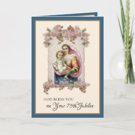 Kkatolsk nun Jubilee-jubileum Virgin Mary Ro Kort