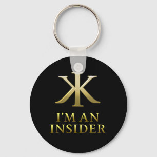 KKI-Keychain-Svart Nyckelring