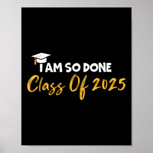 Kl. 2025 är jag så skicklig på Studenten, högre Cl Poster