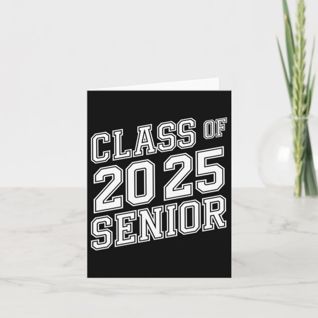 Kl. 2025: Högre Studenten-skolflicka Kort (Framsida)