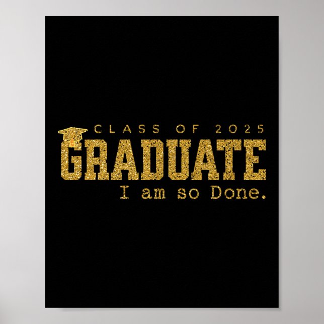 Kl 2025 Student är jag så skicklig på Studenten Poster (Framsidan)