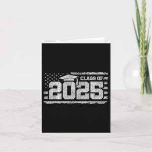 KL 2025 Studenten - Amerikanska Flagga - KL 2025 Kort
