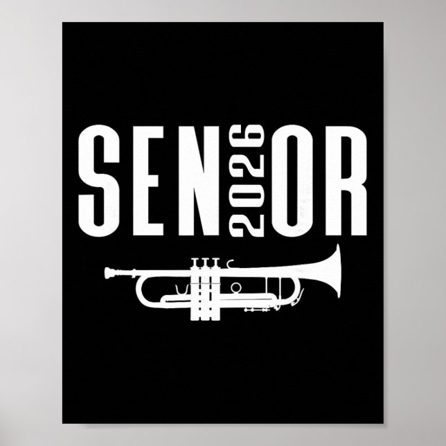 Kl 2026 Senior Trumpet Instrument Nd Orkester  Poster (Framsidan)