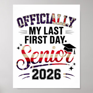 Kl 2026 Seniorkvinnor Min Sista Första Skoldag Poster
