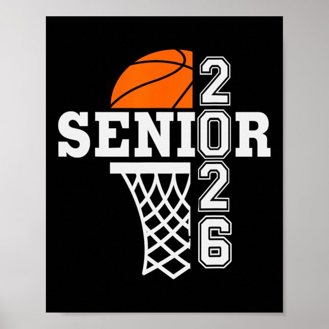 Kl 2026 Sketll Senior 26 Player Team Studenten Poster (Framsidan)