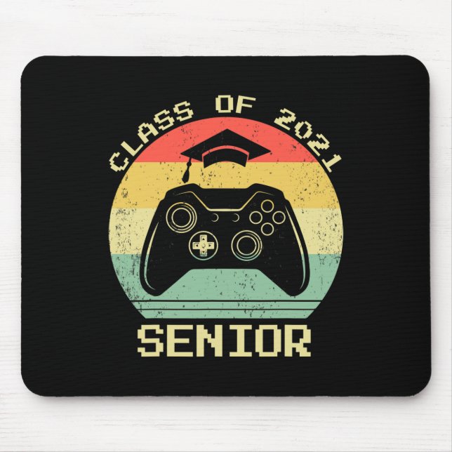Kl av 2021 Cute Studenten Game Gamer 1 Musmatta (Framsidan)