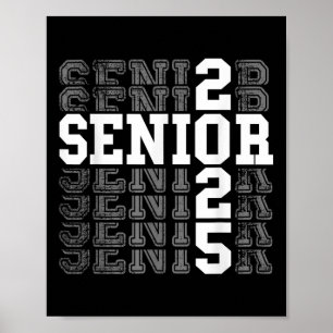 Kl av 2025 års högre examen 2025 Back to school 20 Poster