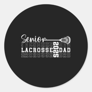 Kl av 2025 års högsta Studenten, Lacrosse Pappa, 2 Runt Klistermärke
