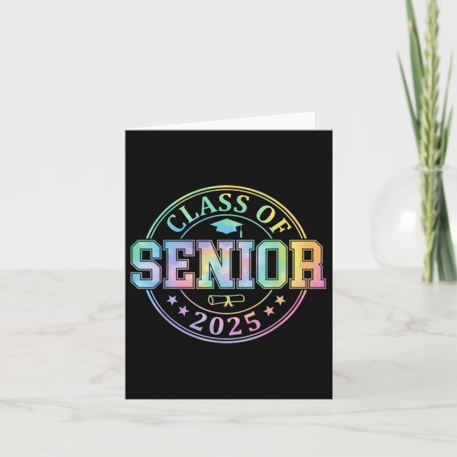 Kl av 2025 års ledande befattning 2025 Studenten-M Kort (Framsida)