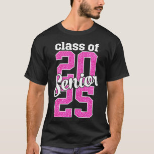 Kl av 2025 högre Studenten-flickor T Shirt