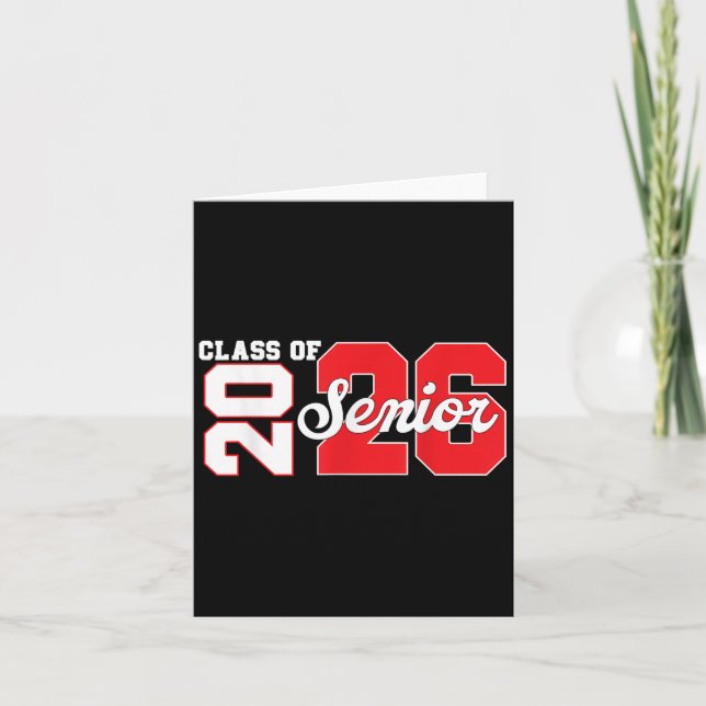 Kl av 2026 års högre betyg 2026 Back to school 202 Kort (Framsida)