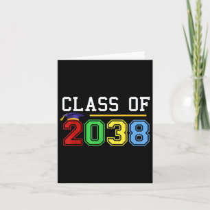 Kl av 2038 års akademiska Stil i Roligten Studente Kort