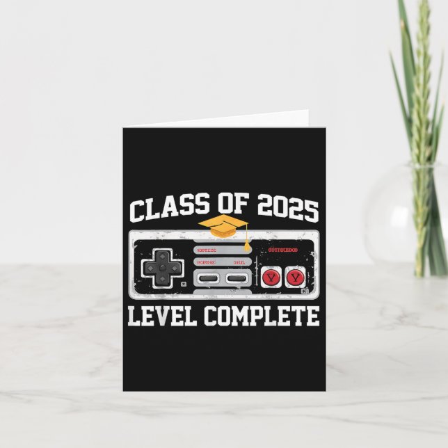 Kl på 2025 års nivå - komplett videospelsspelare,  kort (Framsida)