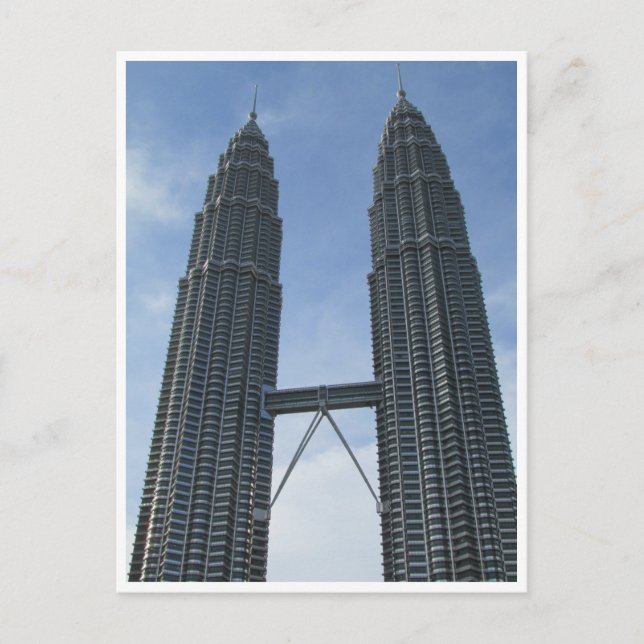 kl petronas twin torn vykort (Framsida)