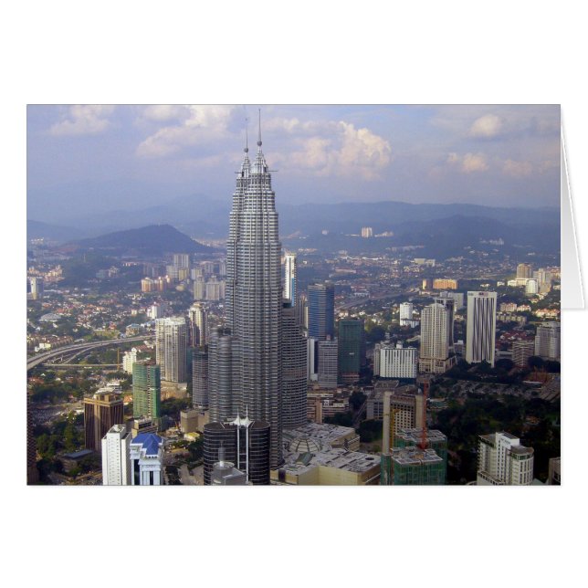 kl Skyline Hälsningskort (Framsidan Horizontal)
