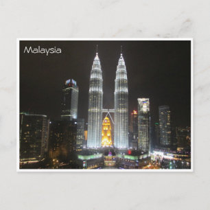 kl torn malaysia vykort