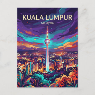 KL Tower Malaysia Vykort