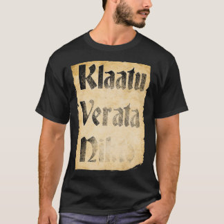 Klaatu Verata Necktie T Shirt