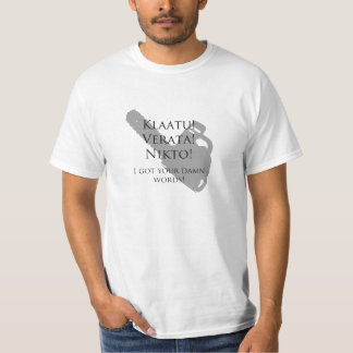 Klaatu Verata Nikto - armé av mörkerskjortor T-shirt