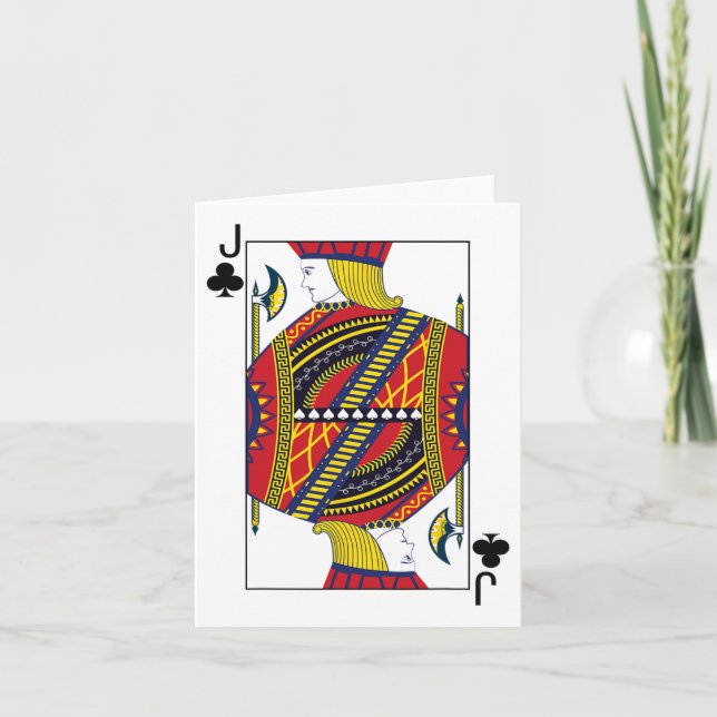 Klabb Dam Poker Kort Spelkort Blackjack Ca (Framsida)