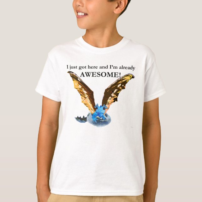 Kläcka för drake tee shirt (Framsida)