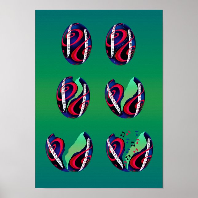 Kläckägg är kläckande musik! poster (Framsidan)