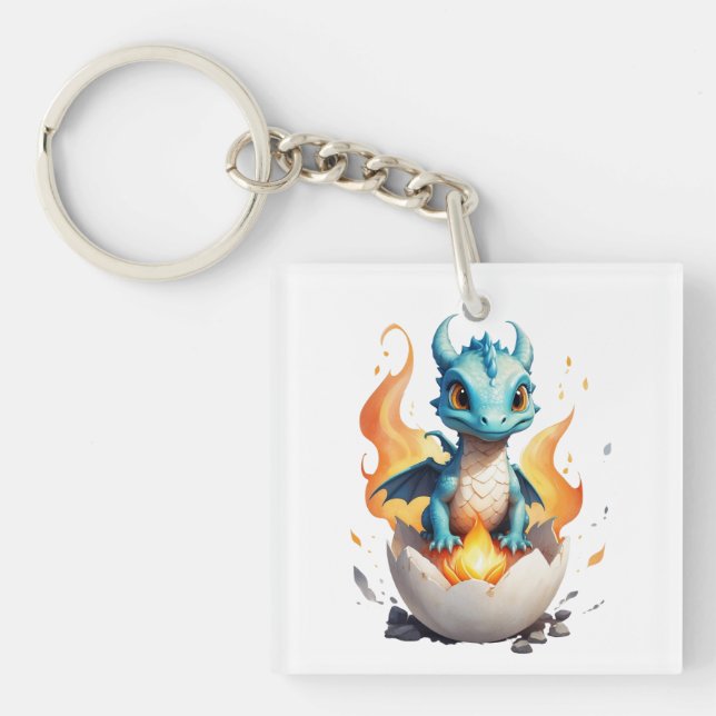 Kläckande Baby Dragon Kids Fantasy (Framsidan)