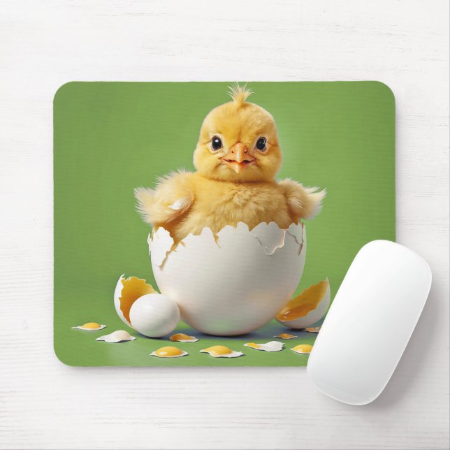 Kläckande Chick Baby Musmatta (Med mus)