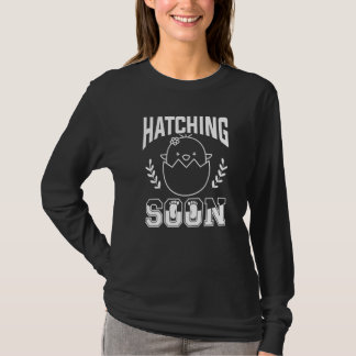 Kläckande snart Gravid Gender för avisering T Shirt