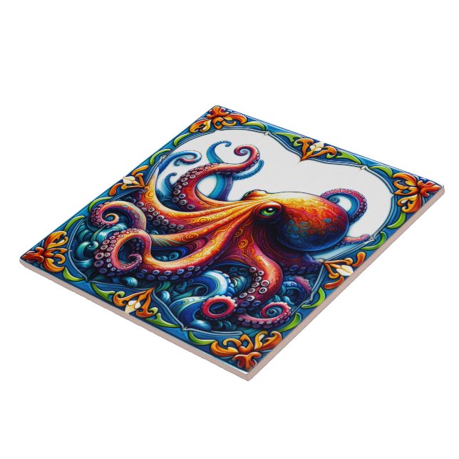 Kläckfisk i Vågar Kakelplatta (Sidan)