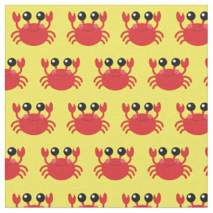 Kläckkrabbor Kids Beach Animals Tyg