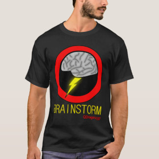 Kläckning av ideer - svart manar tröja