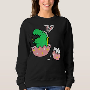 Kläckning till Rex Bunny Öron Påsk för lärare T Shirt