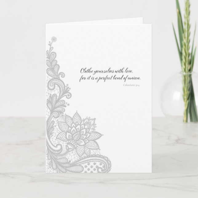 Kläd dig själv med Kärlek - Viktat gratulationskor Kort (Framsida)