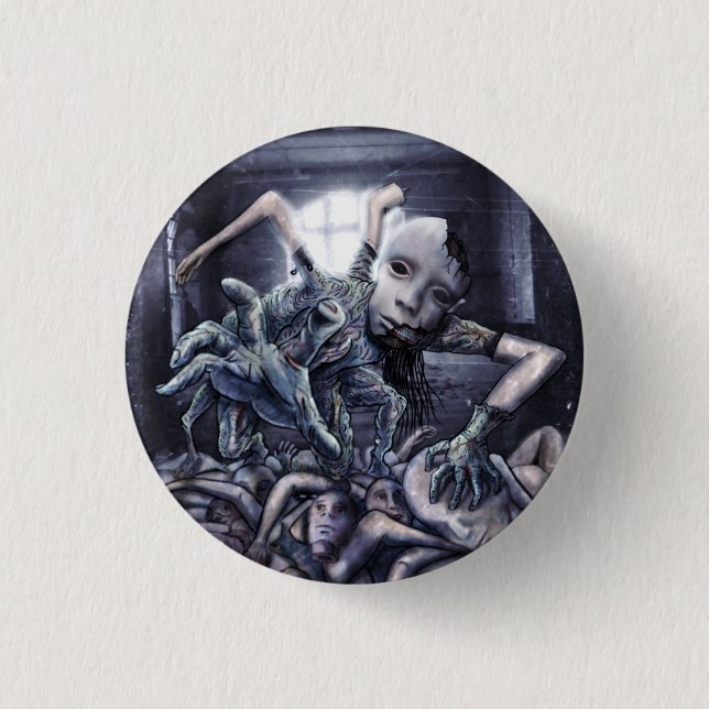 Kläda i Använda att vara människa Knapp (Framsida)