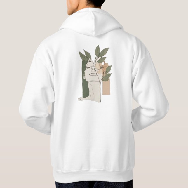 klädbutik hoodie (Baksida)