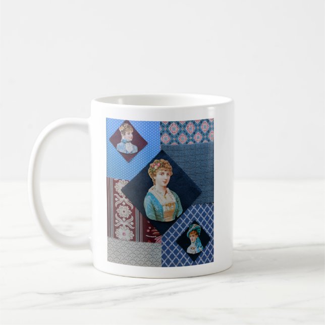 Klädd för te kaffemugg (Vänster)