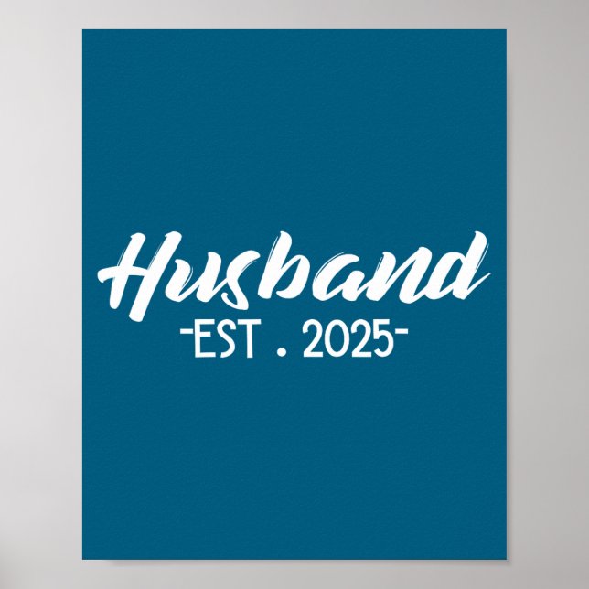 Klädd make Est Nygift Par Poster (Framsidan)