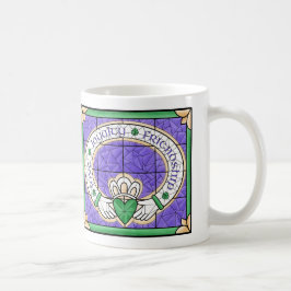 Kladdaggstensat glas kaffemugg