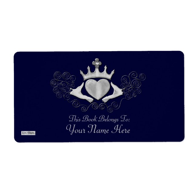 Kladdagh (bokplåt) (Silver) Fraktsedel (Framsidan)